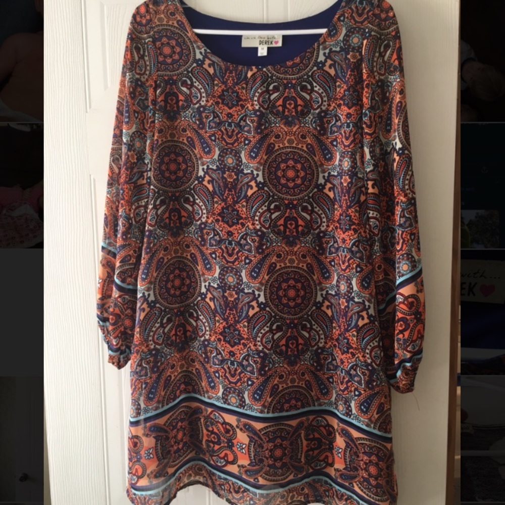Multicolor dress